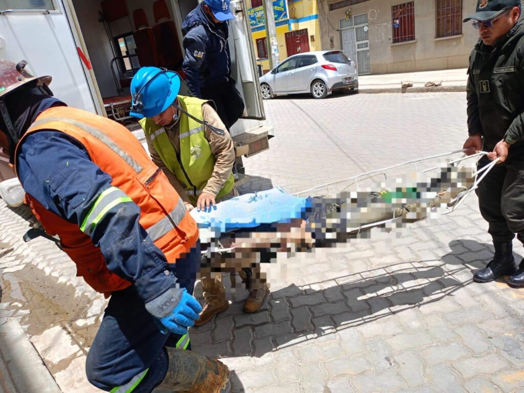 Tragedia en la mina Huanuni: tres jucus pierden la vida por gases tóxicos