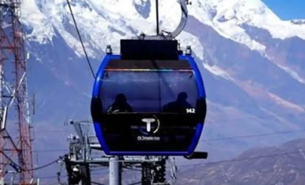 Se suspende temporalmente la Línea Azul del Teleférico