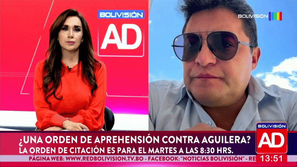Defensa de Aguilera denuncia amedrentamiento y solicita declaración virtual
