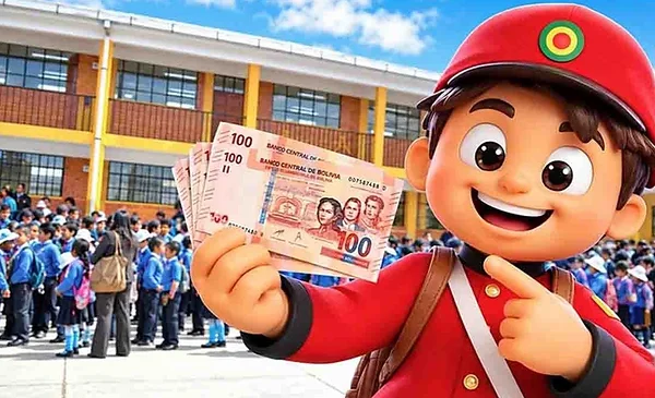 Incremento del bono escolar a Bs 300 para familias bolivianas