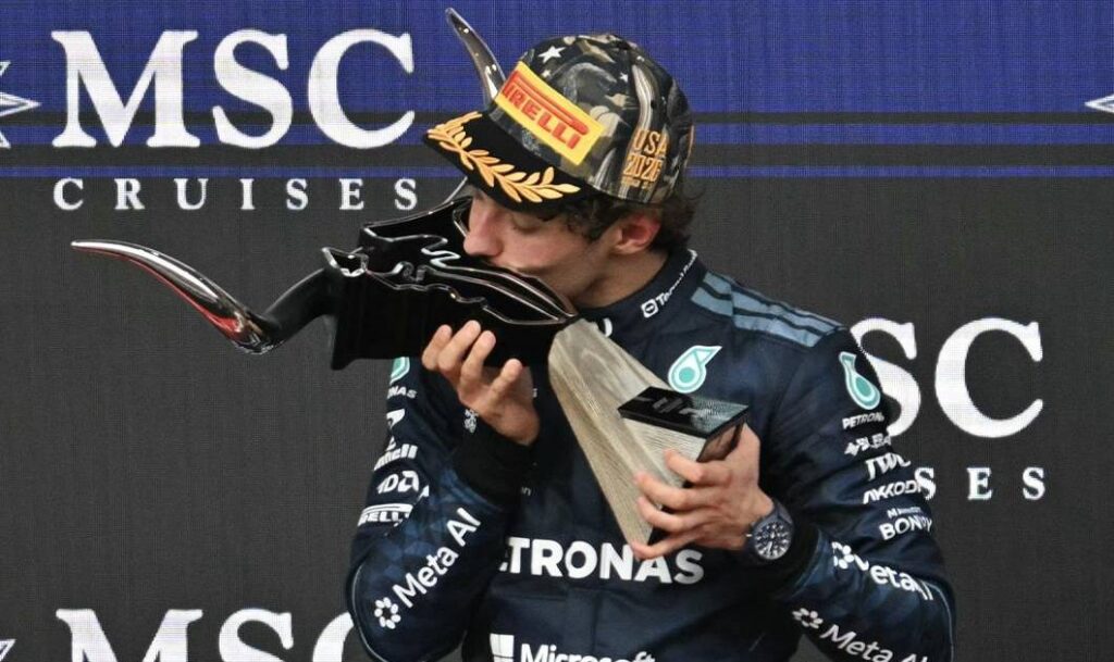 Kimi Antonelli se acerca al título mundial tras su victoria en el Gran Premio de EE. UU.