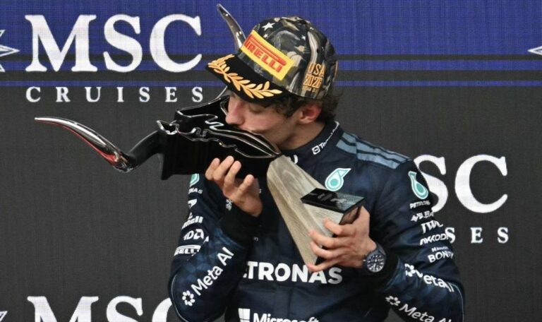 Kimi Antonelli se acerca al título mundial tras su victoria en el Gran Premio de EE. UU.