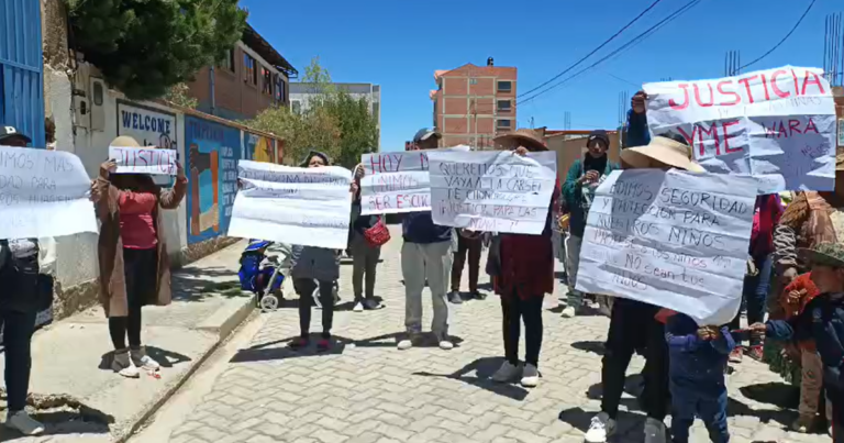 Detenido el presunto rapto de dos niñas en El Alto; el acusado se niega a declarar