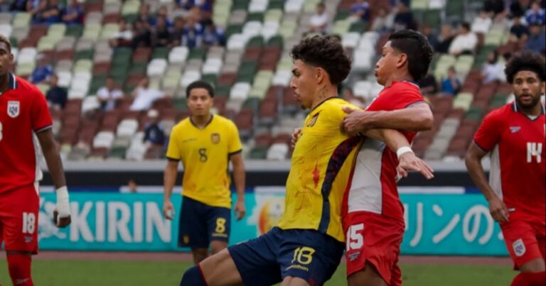 Ecuador se despide de la Copa Kirin tras derrota ante Panamá